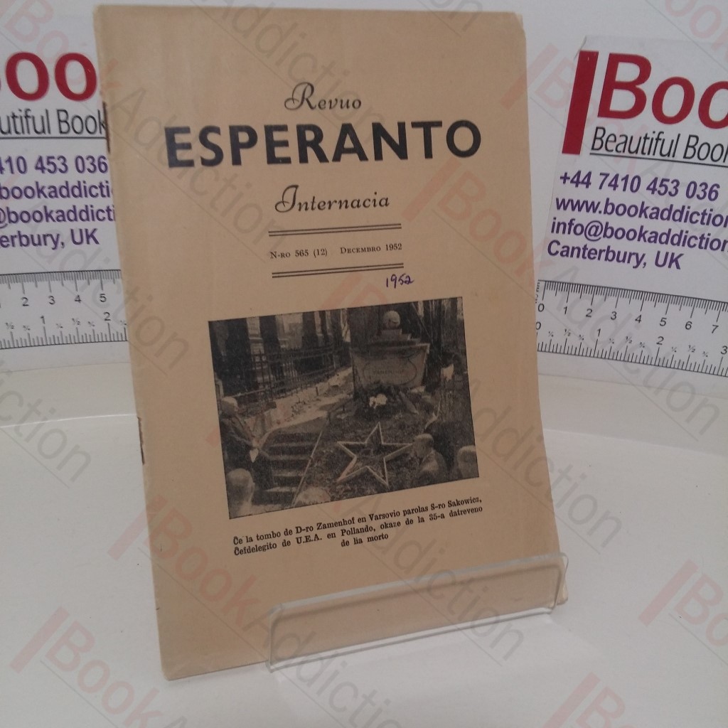 Revuo Esperanto Internacia: N-ro 565 (12) Decembro 1952
