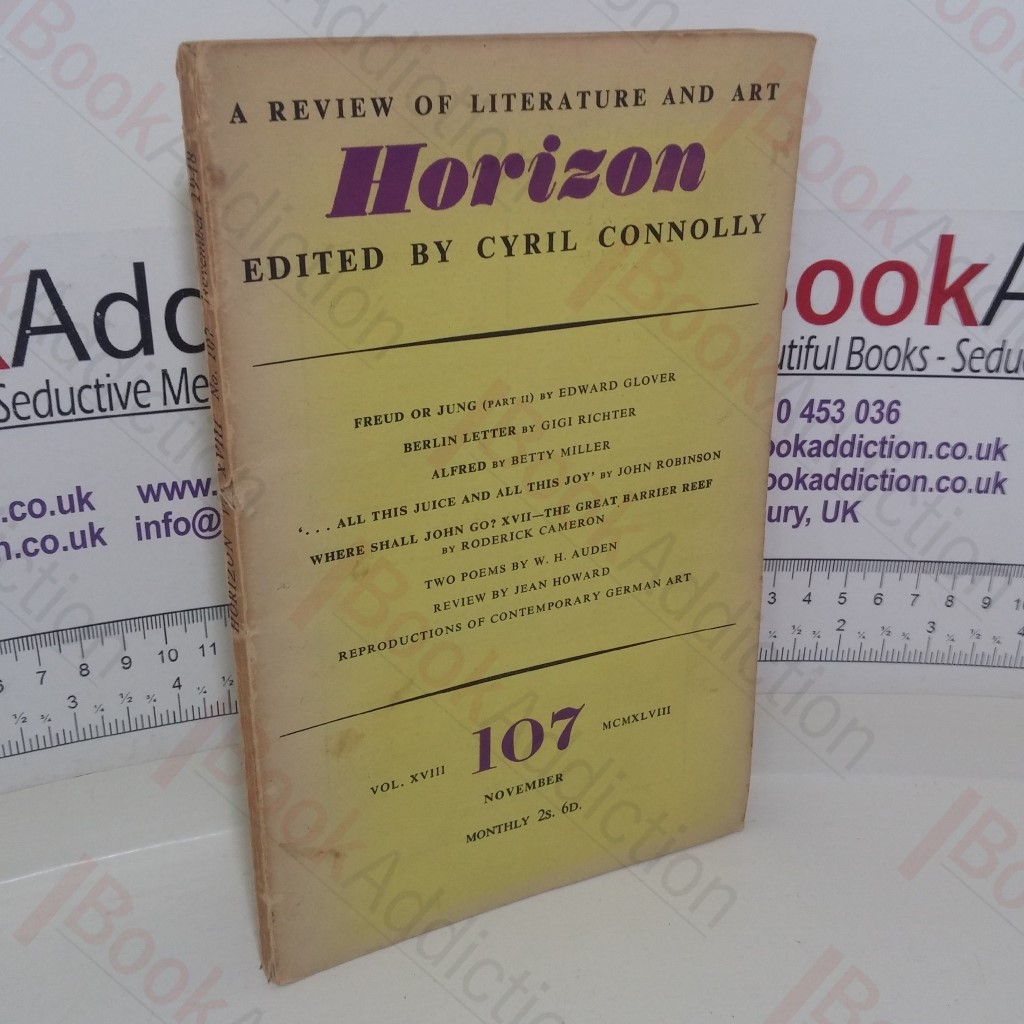 Horizon: A Review of Literature and Art (Vol. XVIII, No. 107, November 1948)