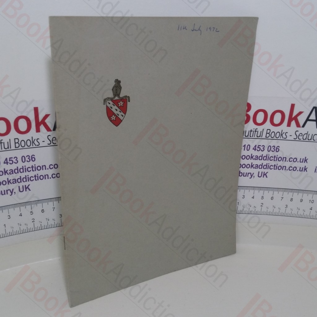 Bangor Cathedral: A Souvenir Booklet