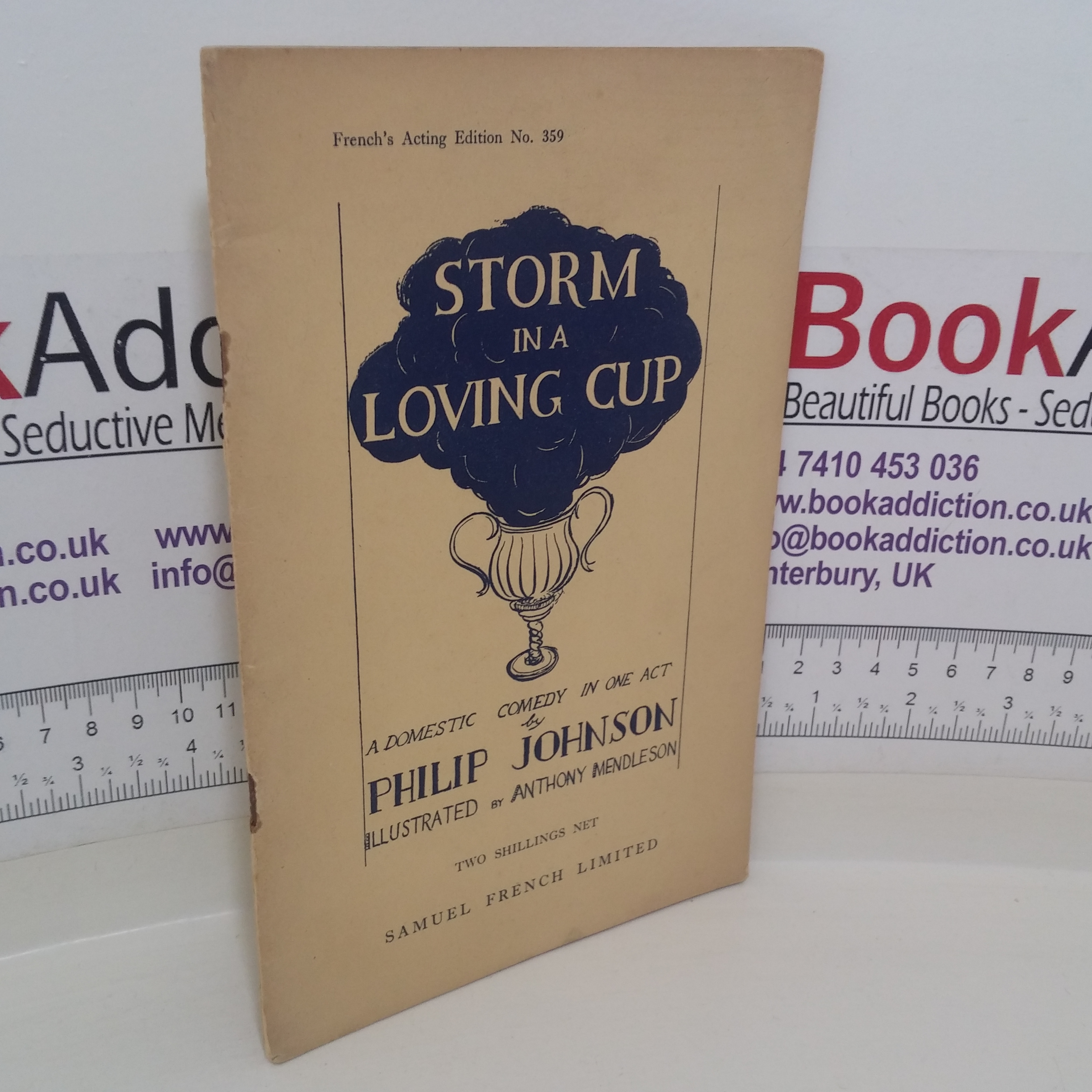 Storm in a Loving Cup: A Domestic Comedy in One Act (The French's Acting series, No. 359)