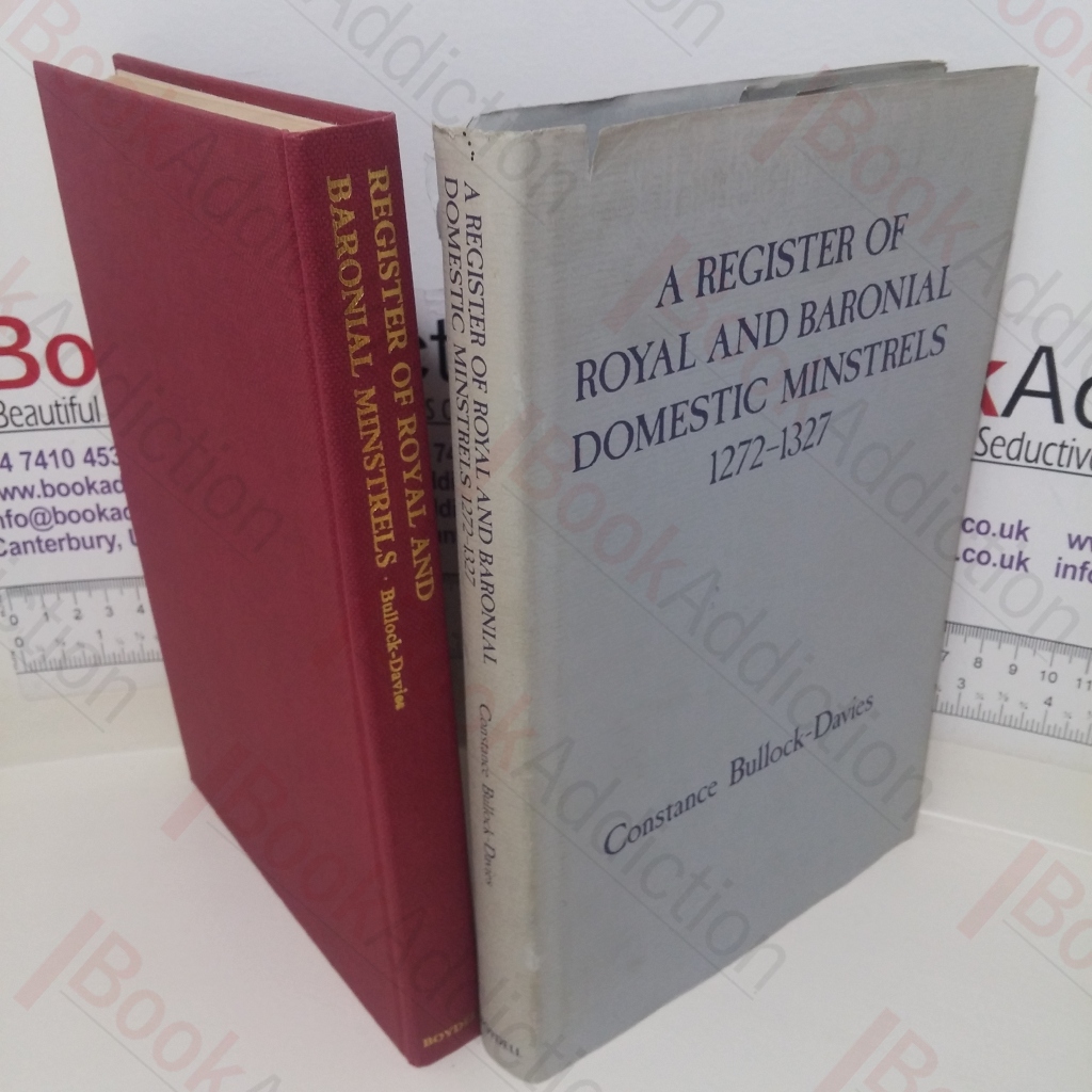 Register of Royal and Baronial Domestic Minstrels, 1272-1327