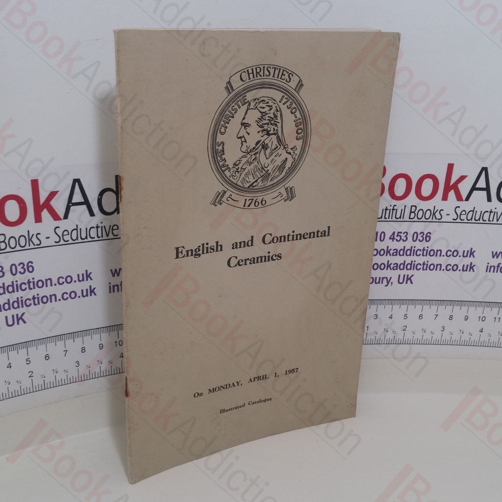 English and Continental Porcelain (Auction Catalogue, Christie's, London, 1 April 1957)