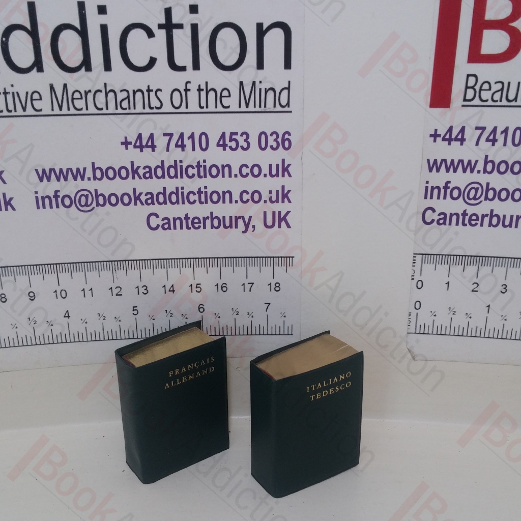 Italienisch Deutsch; Franzosisch Deutsch (LangenScheidt's Lilliput Worterbuch) (2 Miniature Volumes)