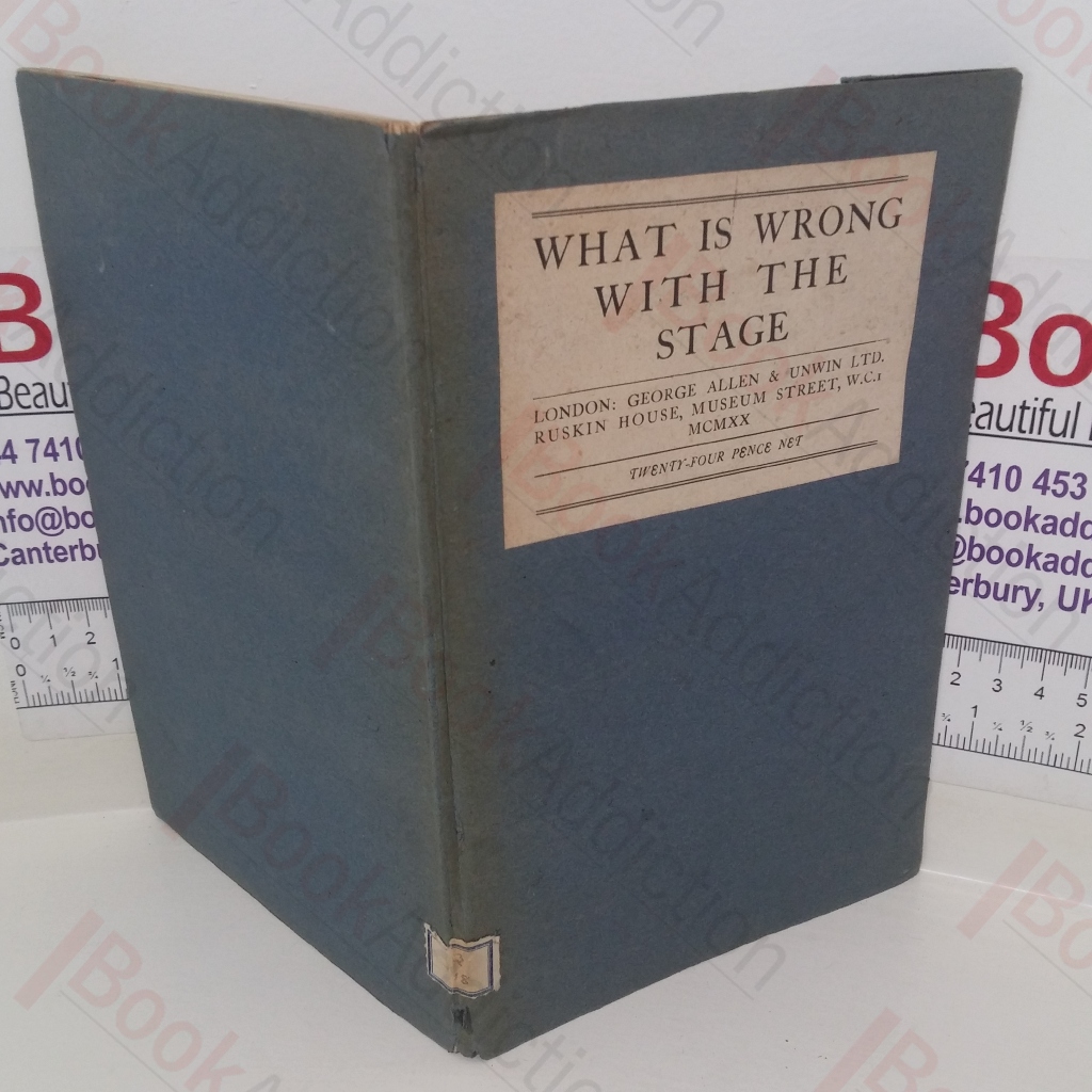 What Is Wrong with the Stage?