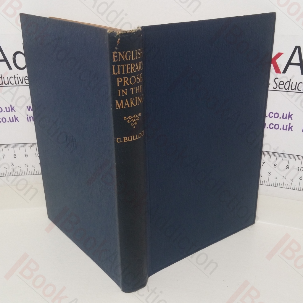 English Literary Prose in the Making