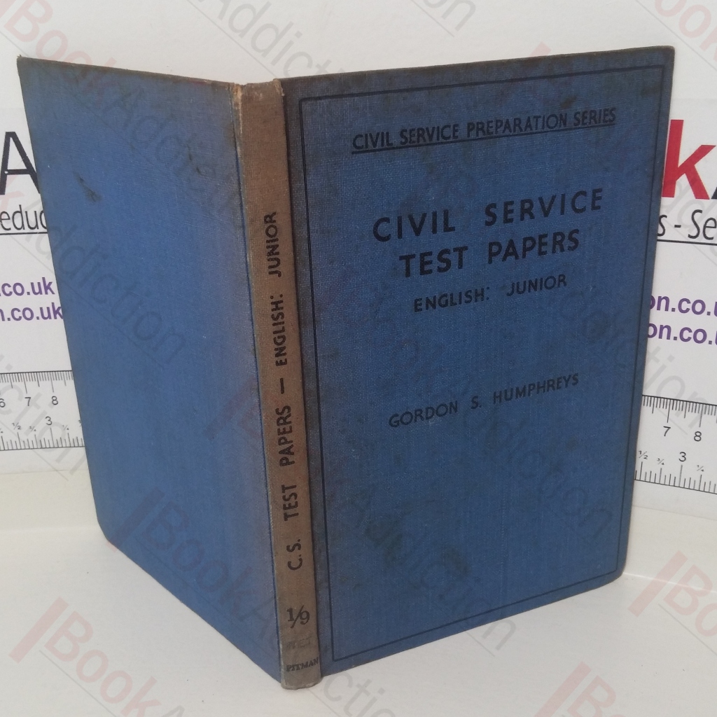 Civil Service Test Papers - English: Junior