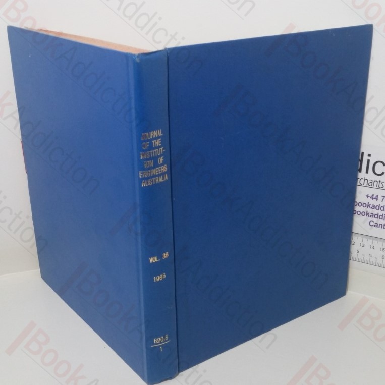 The Journal of the Institution of Engineers Australia incorporating the Transactions (Volume I, 1929: Transactions Volume X)