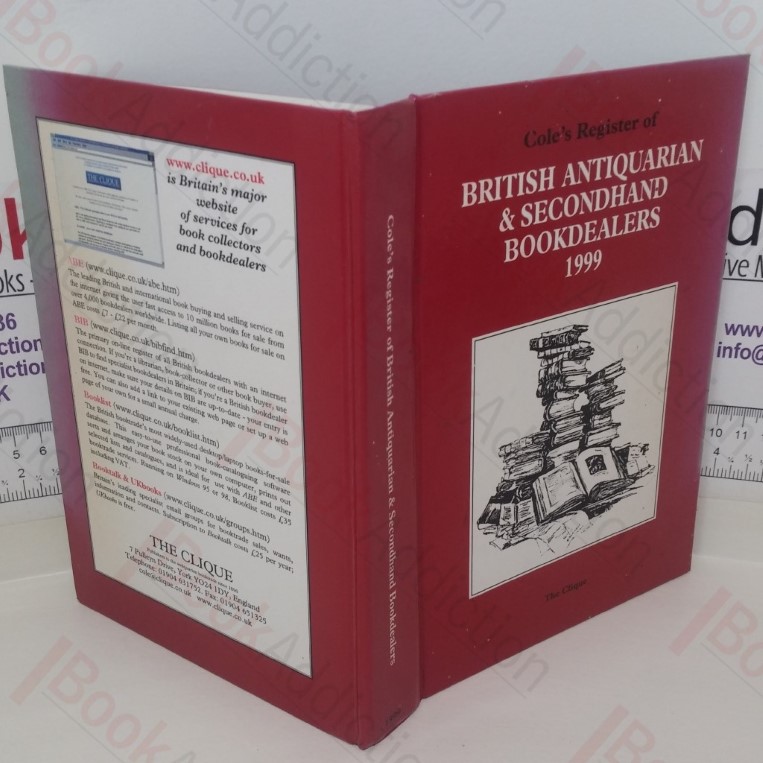 Cole's Register of British Antiquarian and Secondhand Bookdealers, 1999