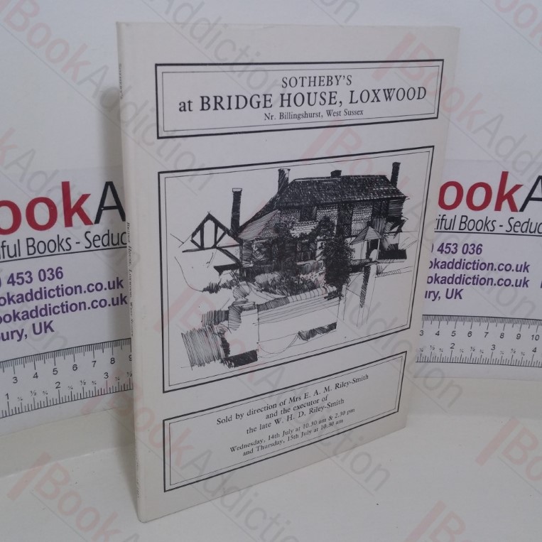 English and Continental Furniture, Paintings, Ceramics, Glass, Silver and Plated Wares and Household Effects (Auction Catalogue: Sotheby's Auction, Loxwood, 16-23 Oct 1984)