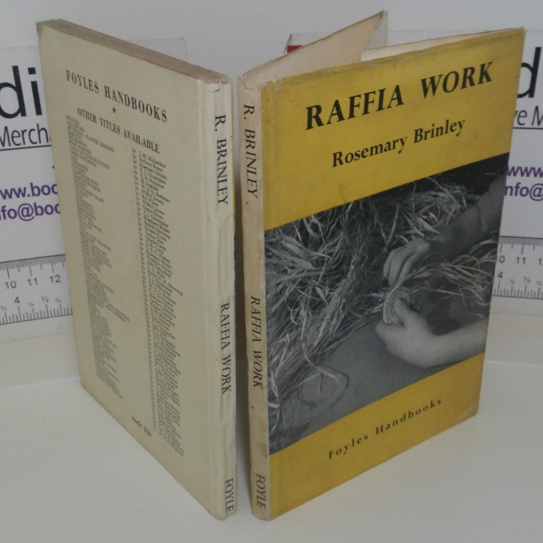 Raffia Work (Foyle's Handbooks series)