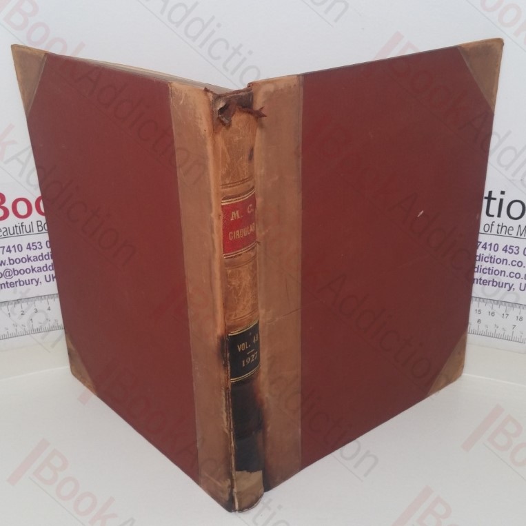 Association of Municiapal Corporations Monthly Circular (Volume 49, Index and Digest of Opinions, 1927)