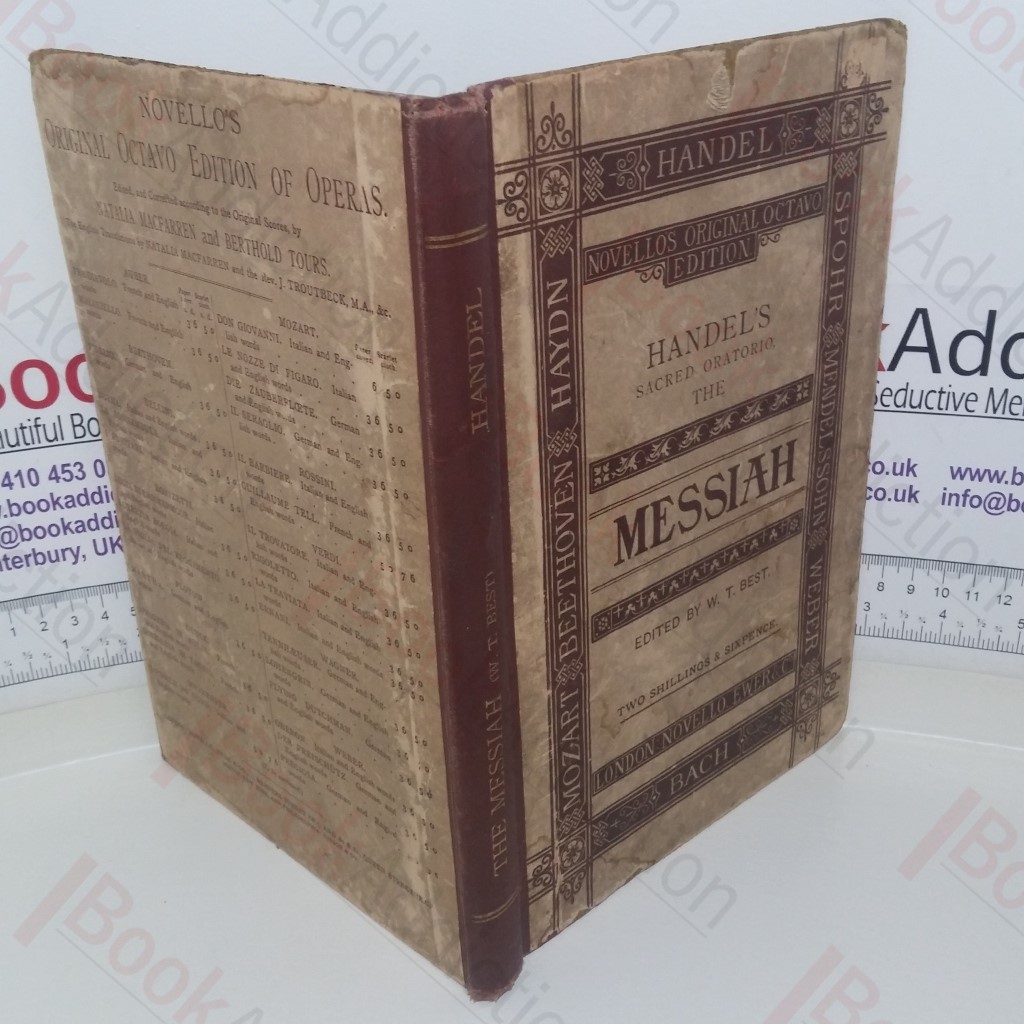 The Messiah: Scared Oratorio in Vocal Score