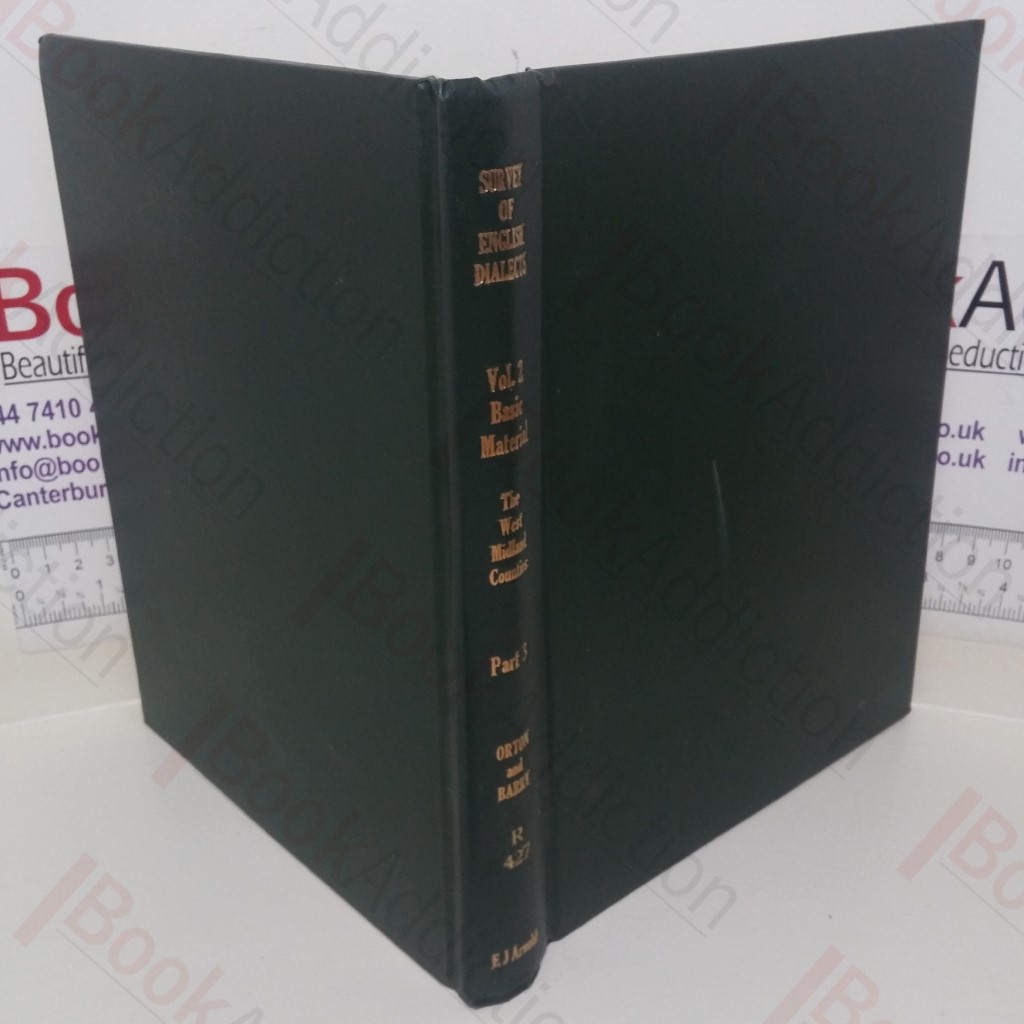 The West Midland Counties: Volume II - Part 3