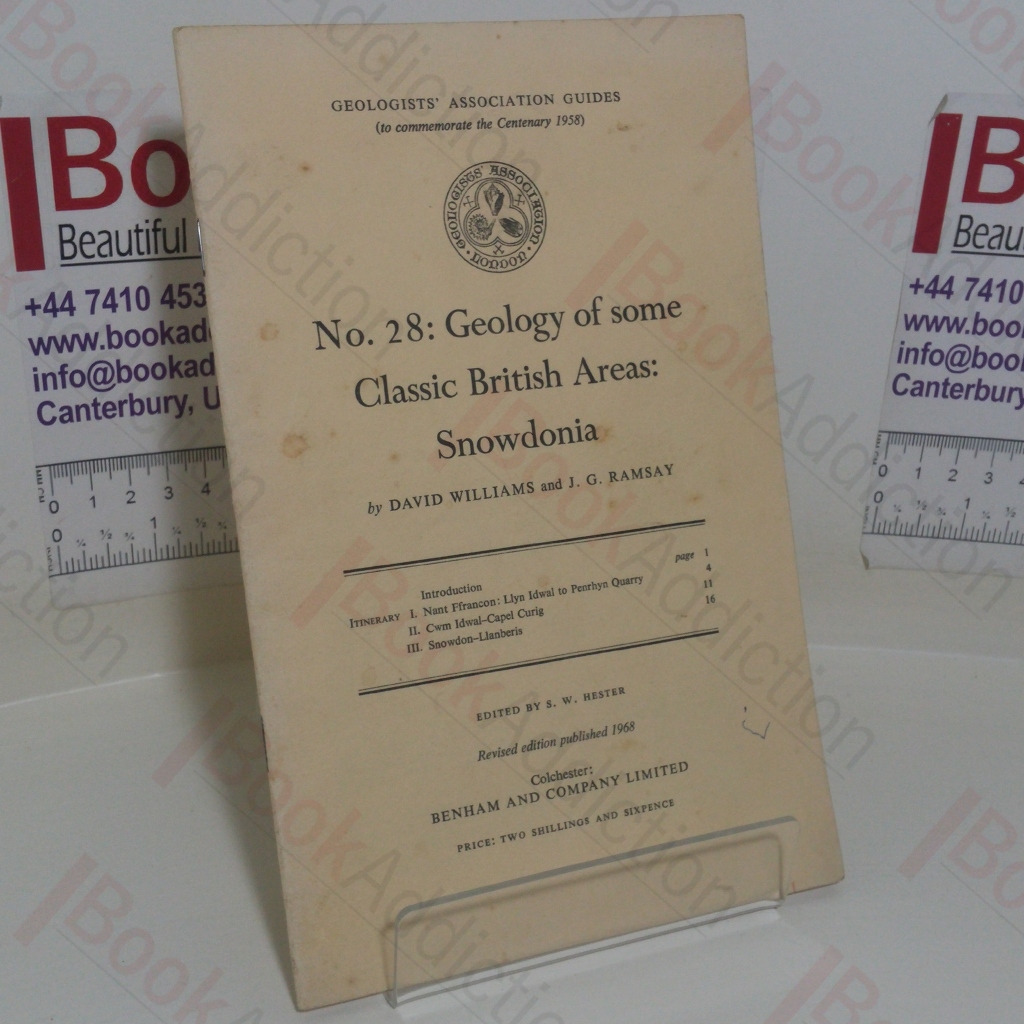 Geology of Some Classic British Areas: Snowdonia (Geologist's Association Guides, No. 28)