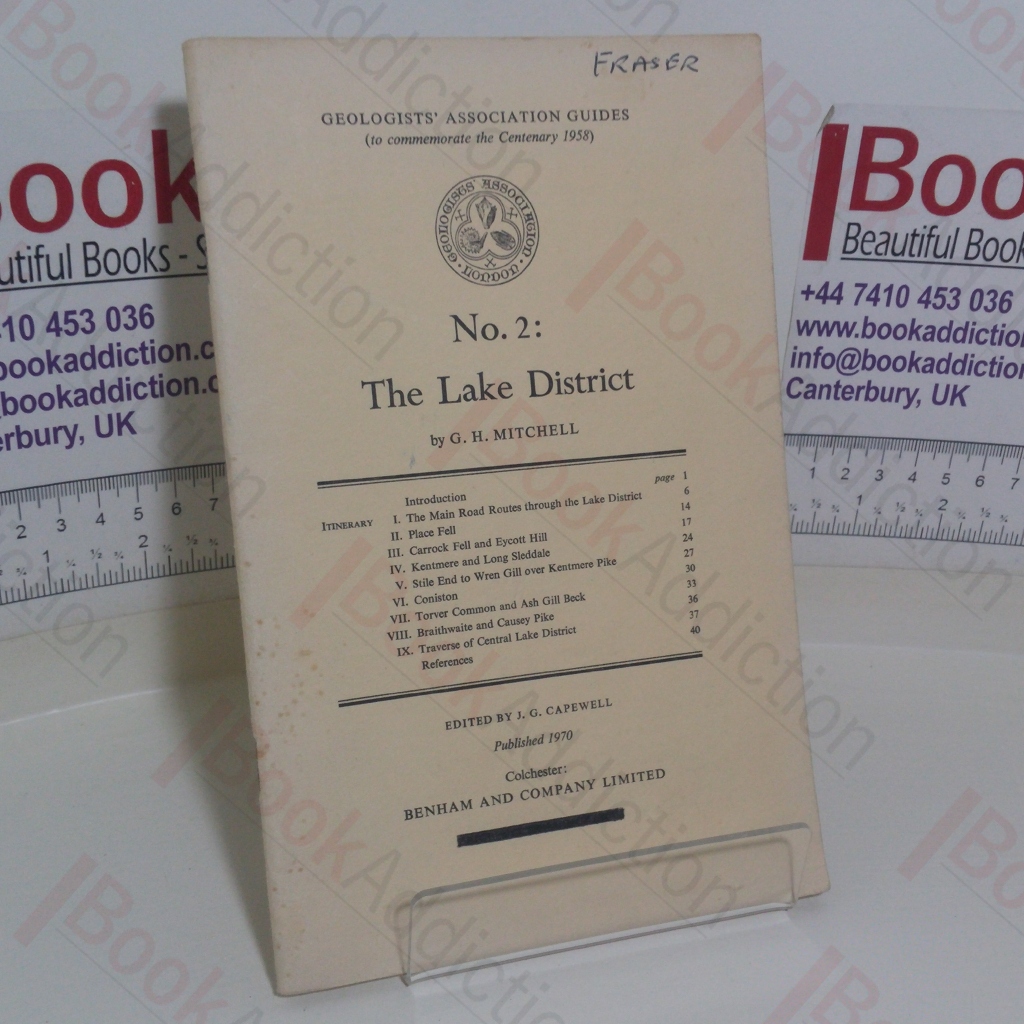 The Lake District (Geologist's Association Guides, No. 2)