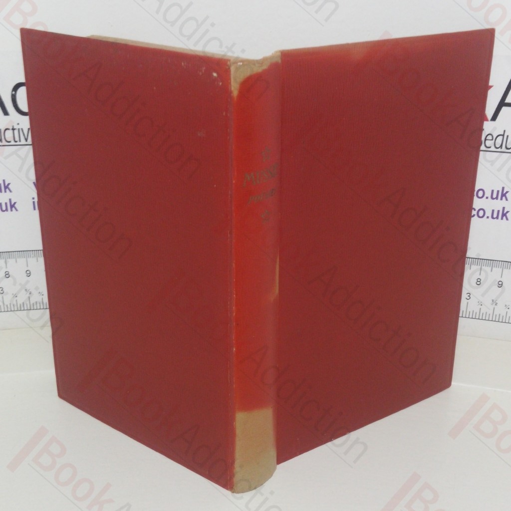 Musset Poesies: Collection du Flambeau