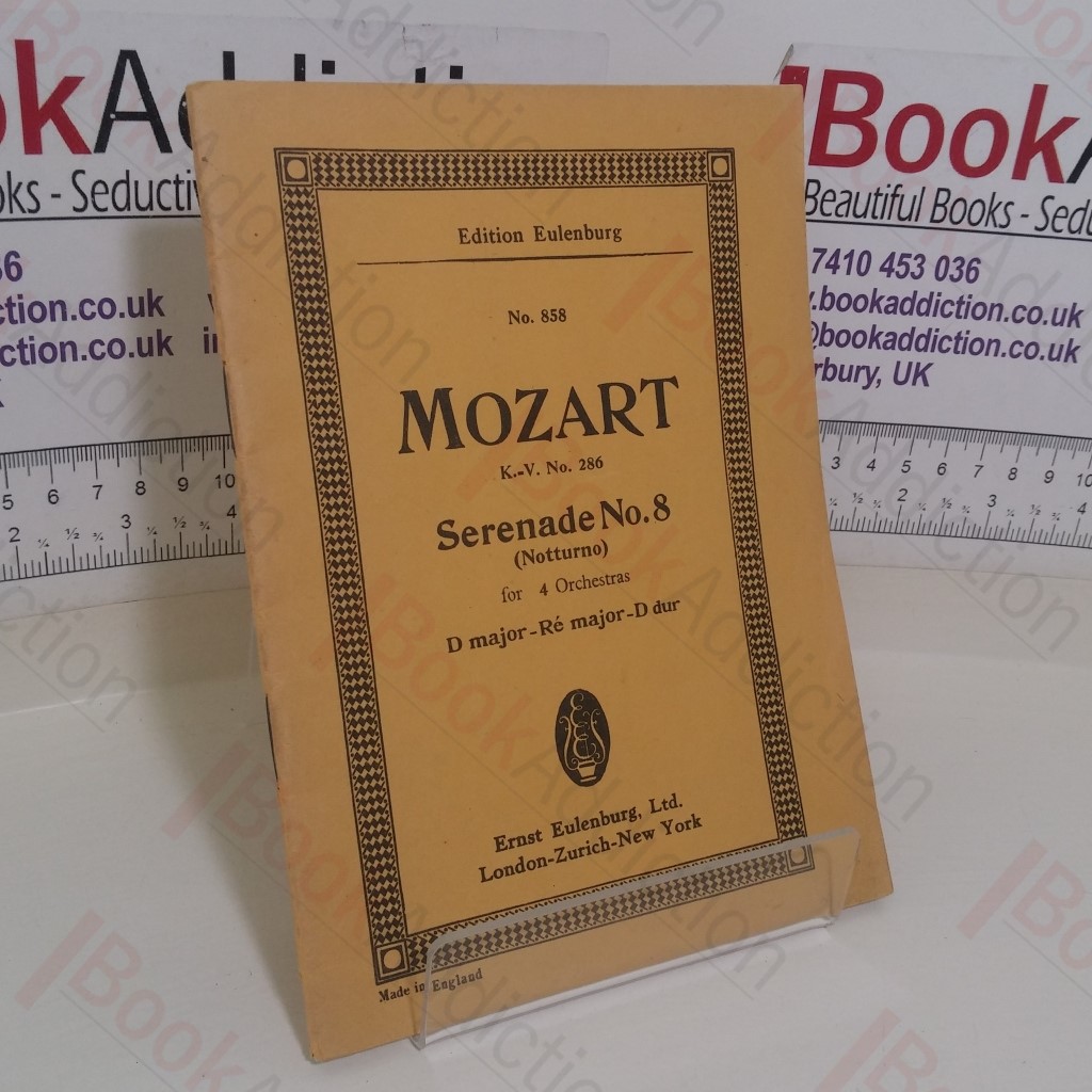 Mozart k-V, No. 286, Serenade No. 8 (Notturno)