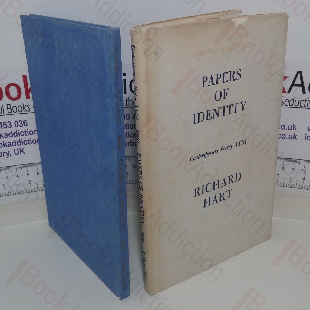 Papers of Identity: Contemporary Poetry XXIII (Signed and Inscribed)