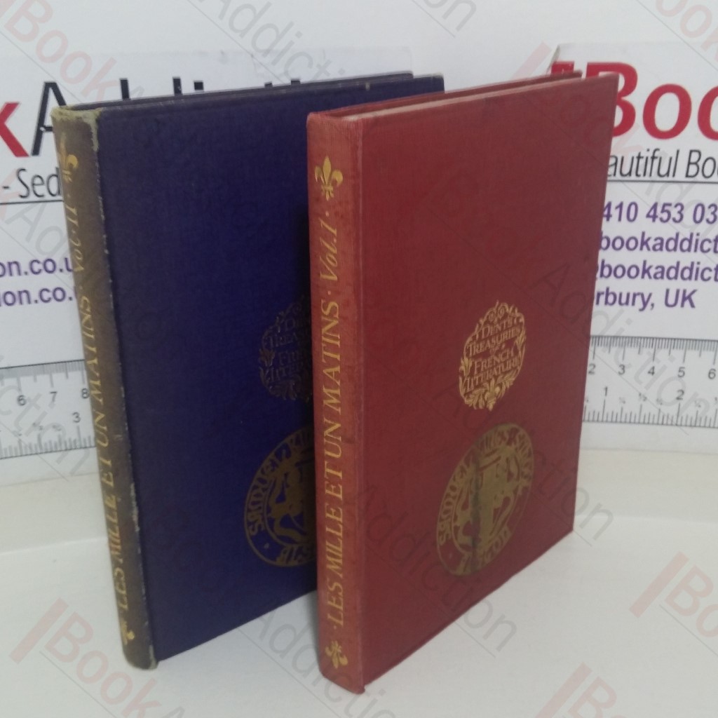 Les Mille et Un Matins, Premiere Serie and Les Mille et Un Matins, Deuxieme Serie (2 volumes) (Treasures of French Literature series)