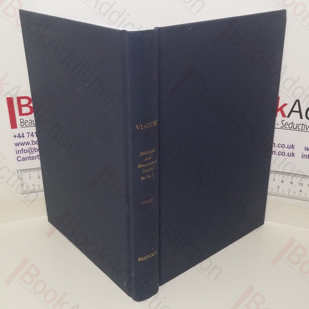 Viator: Medieval and Renaissance Studies, Volume 44, No. 1