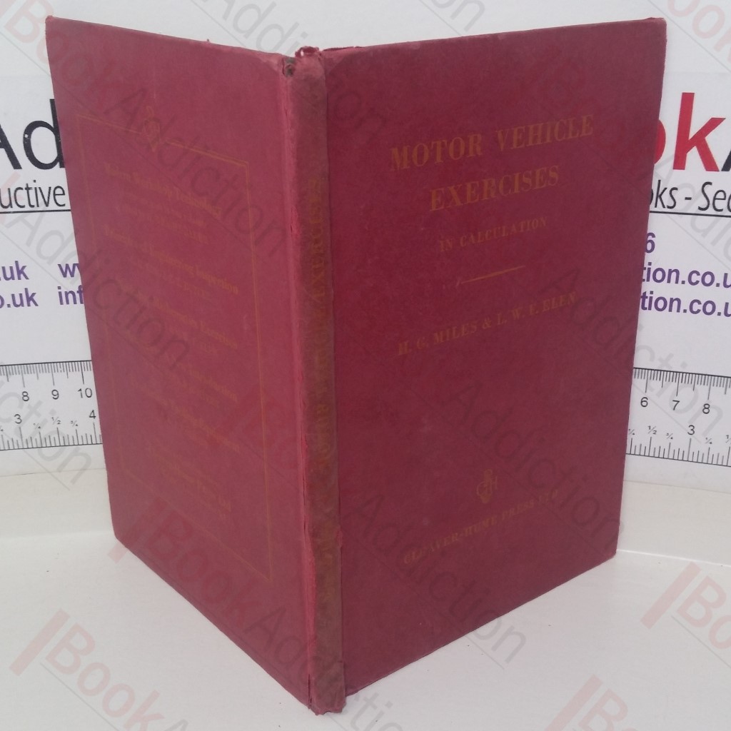 Motor Vehicle Exercises in Calculation