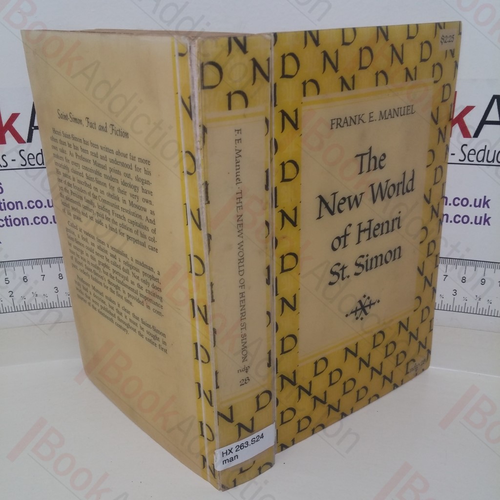 The New World Of Henri Saint-Simon