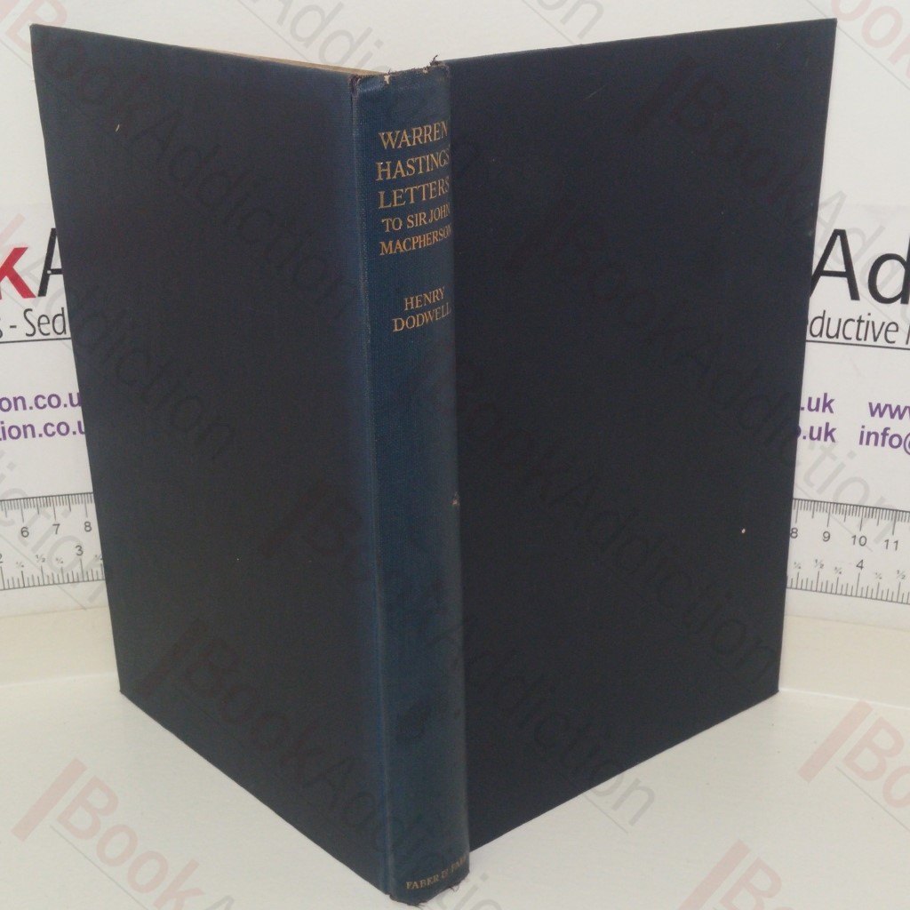 Warren Hastings Letters to Sir John Macpherson