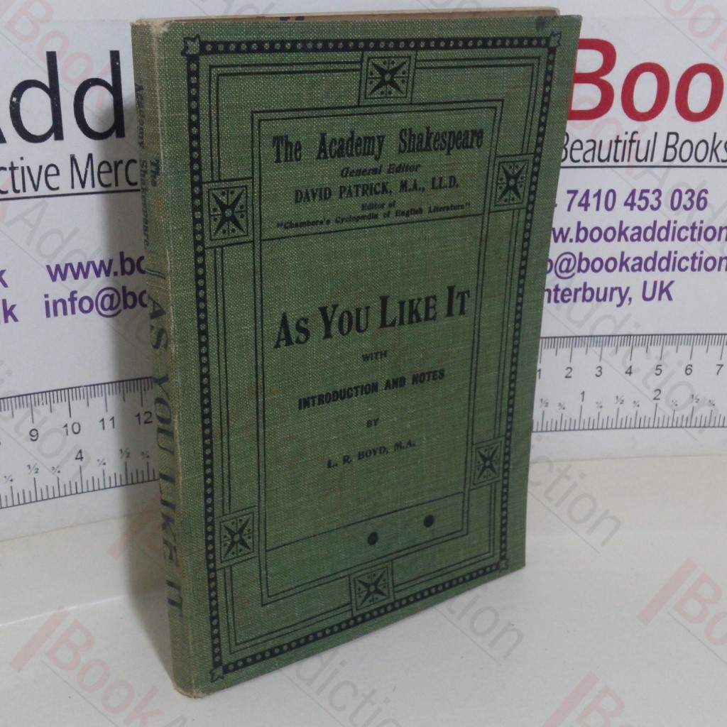 As You Like It (The Academy Shakespeare series)
