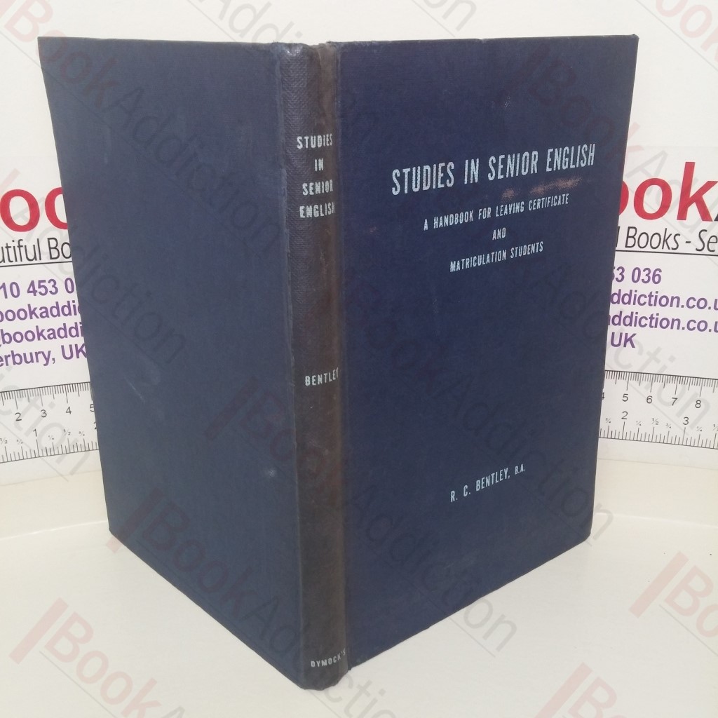 Studies in Senior English (New Educational series)