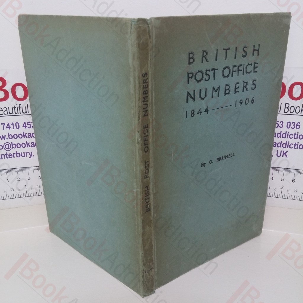 British Post Office Numbers, 1844-1906
