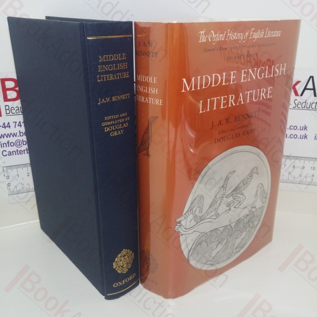 Middle English Literature (Oxford History of English Literature series, Volume 1, Part 2)