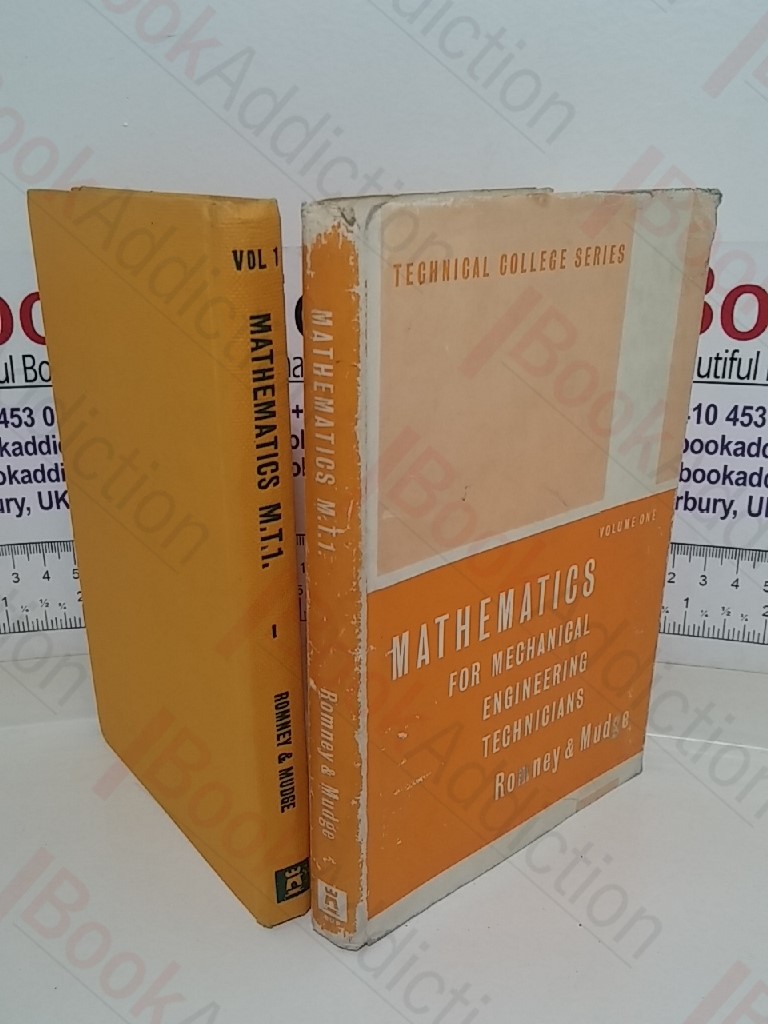 Mathematics For Mechanical Engineering Technicians: Volume One