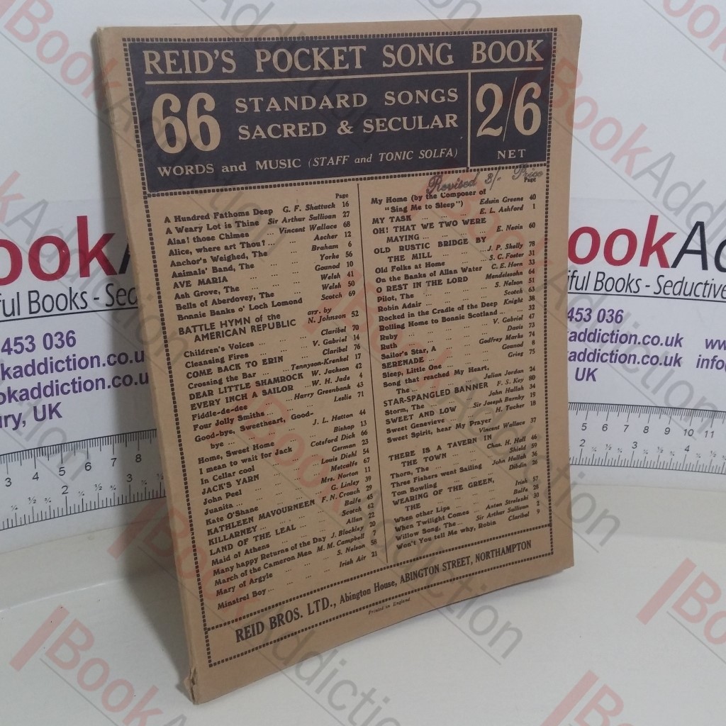 Reid's Pocket Song Book