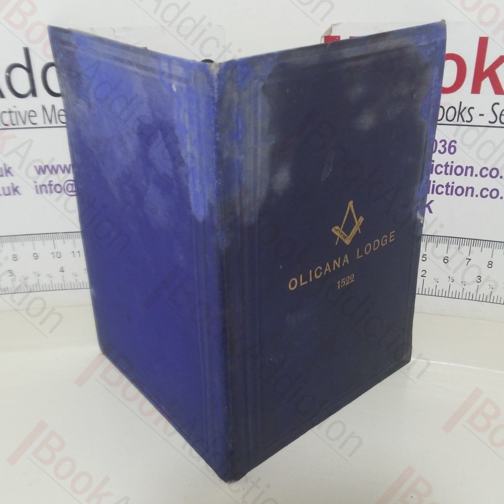 By-Laws of the Olicana Lodge, No. 1522, of  Ancient, Free and Accepted Masons, Ickley