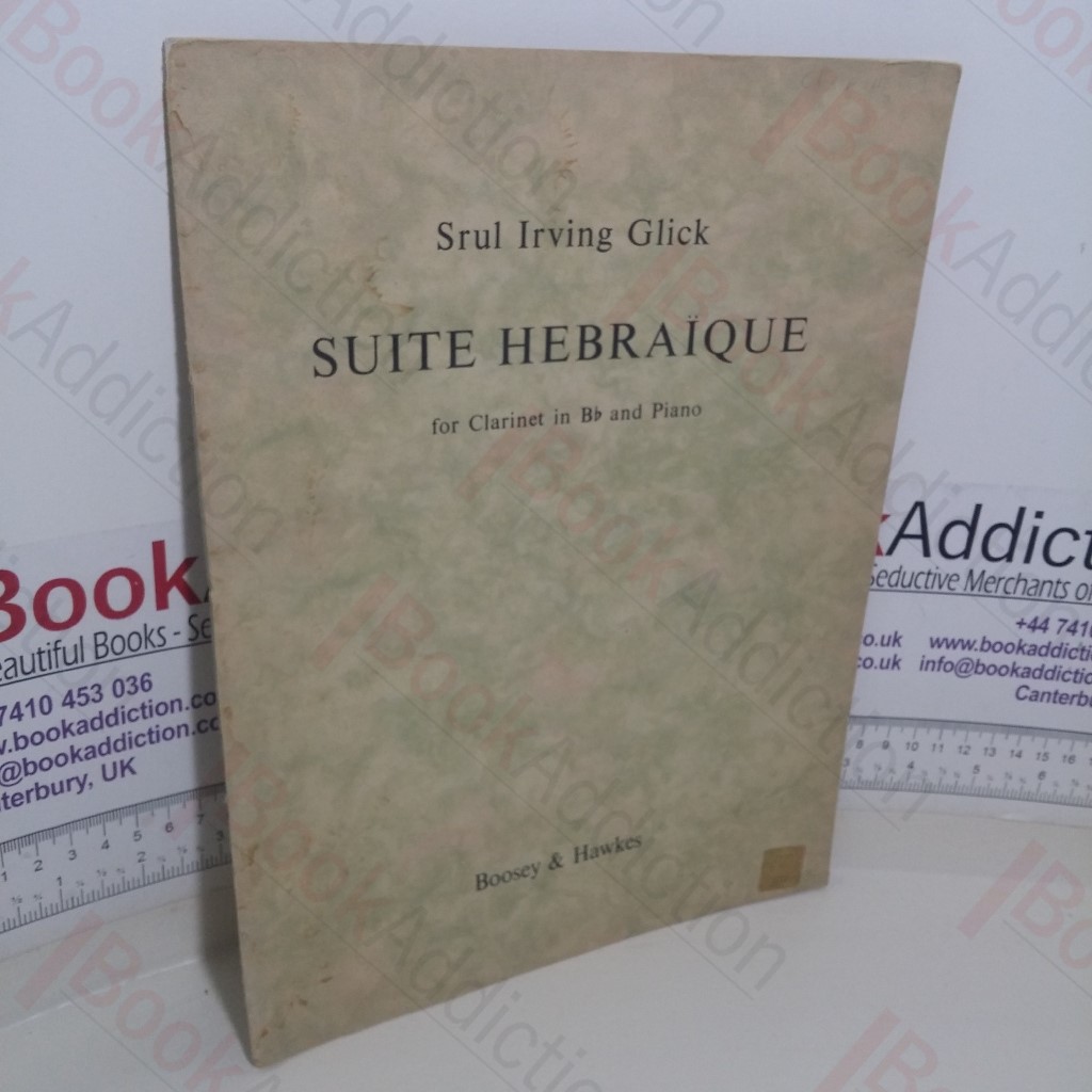 Suite Hebraique for Clarinet in Bb and Piano