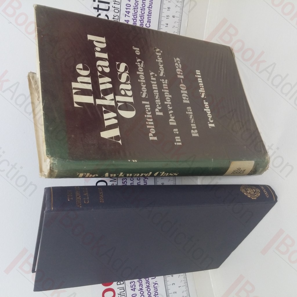 The Awkward Class: Political Sociology of Peasantry in a Developing Society, Russia 1910-1925
