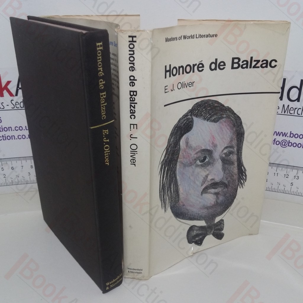 Honore de Balzac (Masters of World Literature)