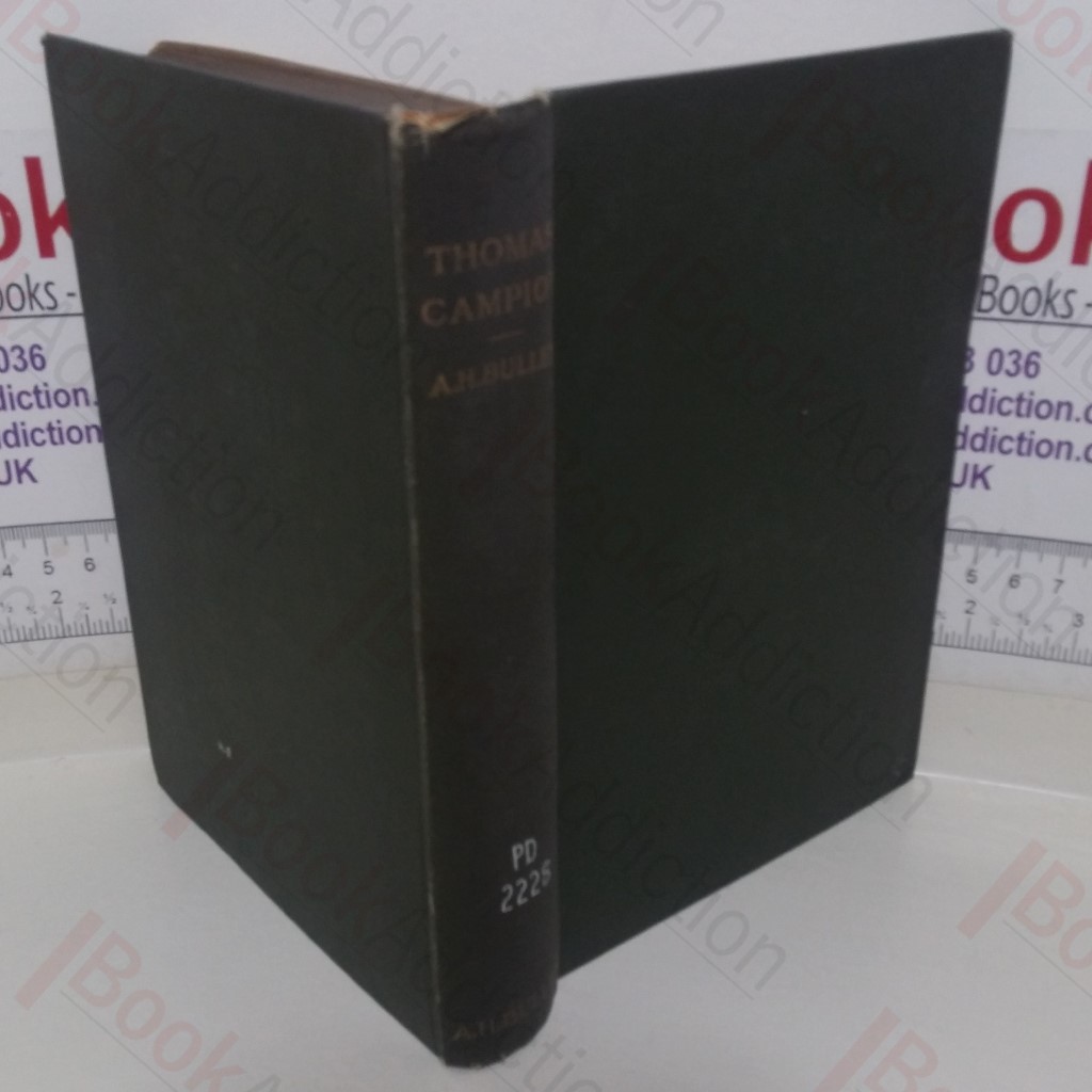 Thomas Campion: Songs and Masques with Observations in the Art of English Poesy