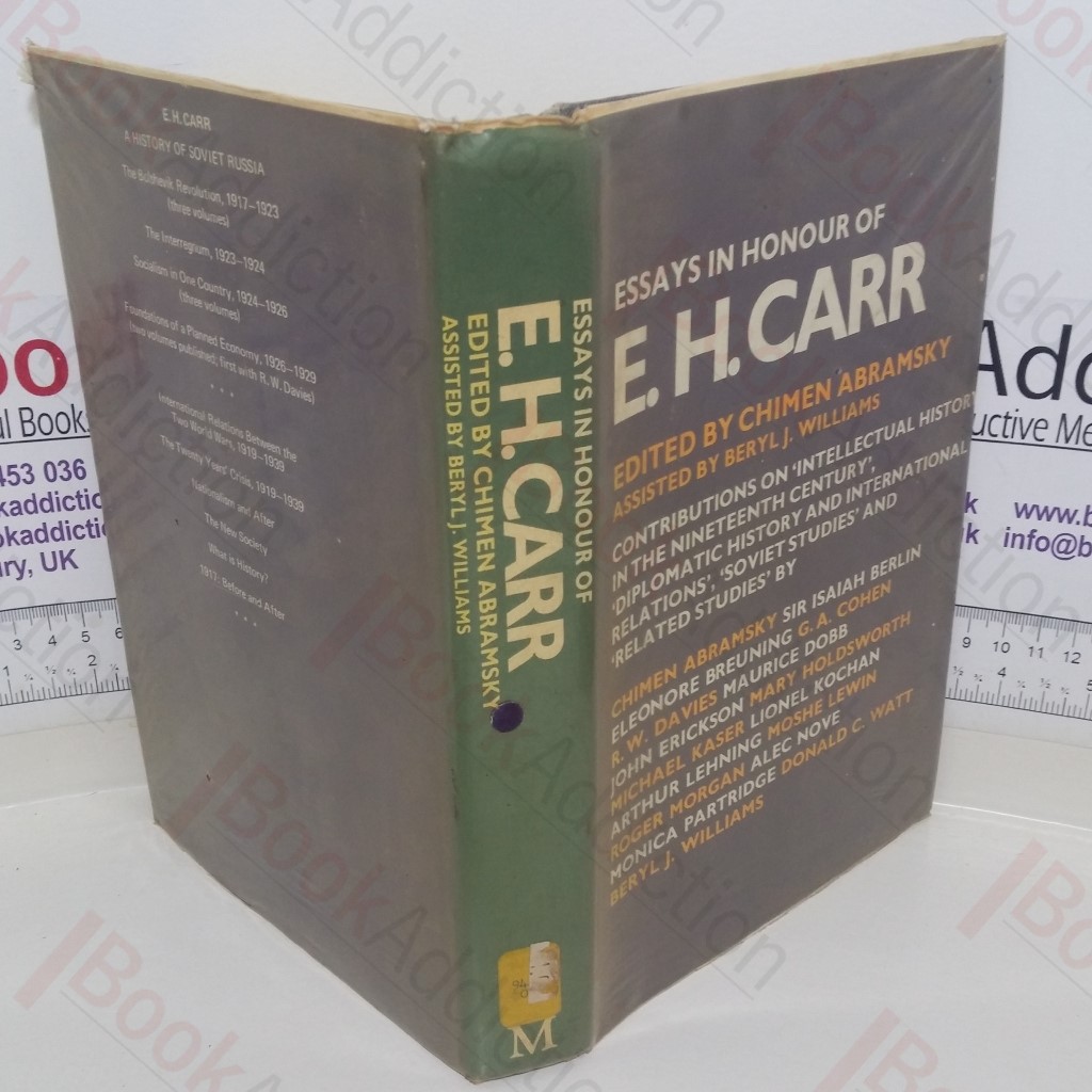 Essays in Honour of E H Carr