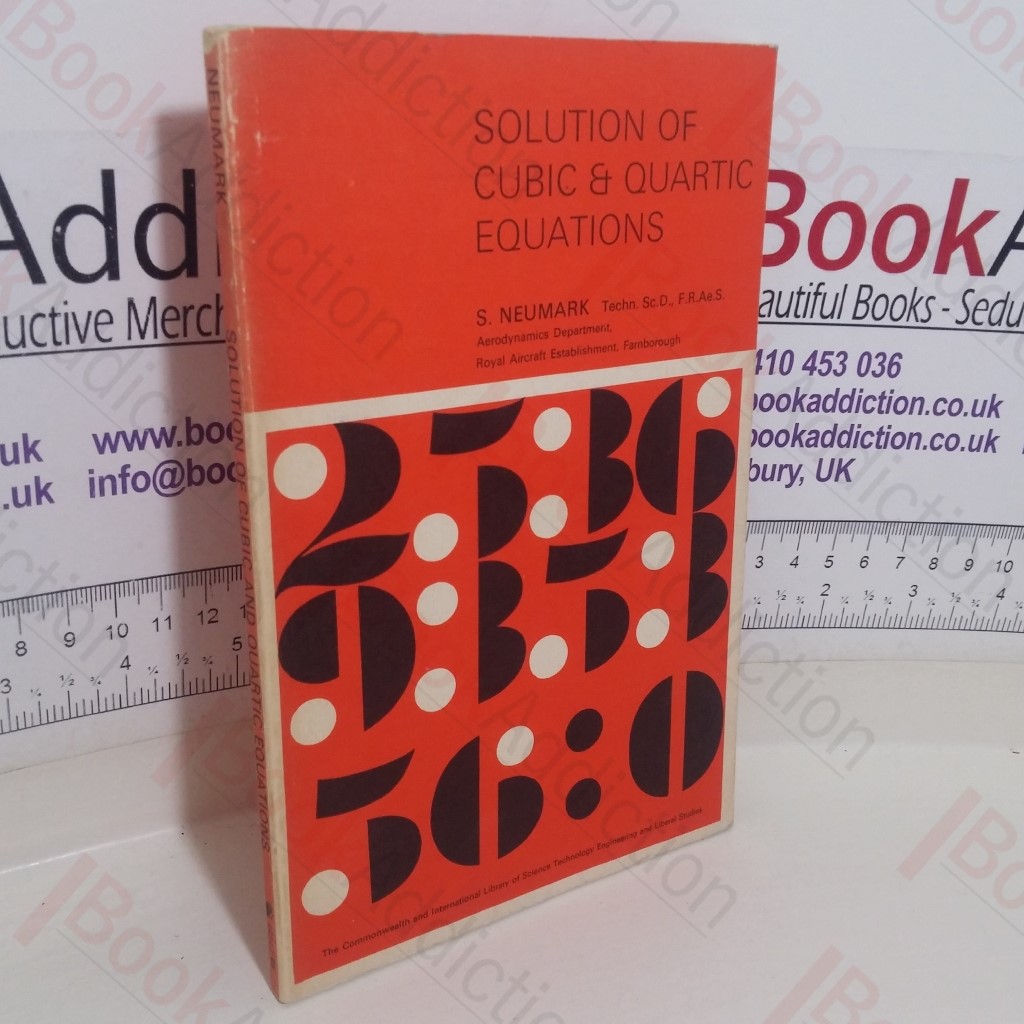 Solution of Cubic and Quartic Equations