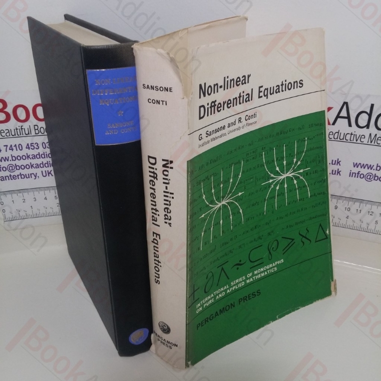 Non-Linear Differential Equations (International Series of Monographs on Pure and Applied Mathematics, Volume 67)