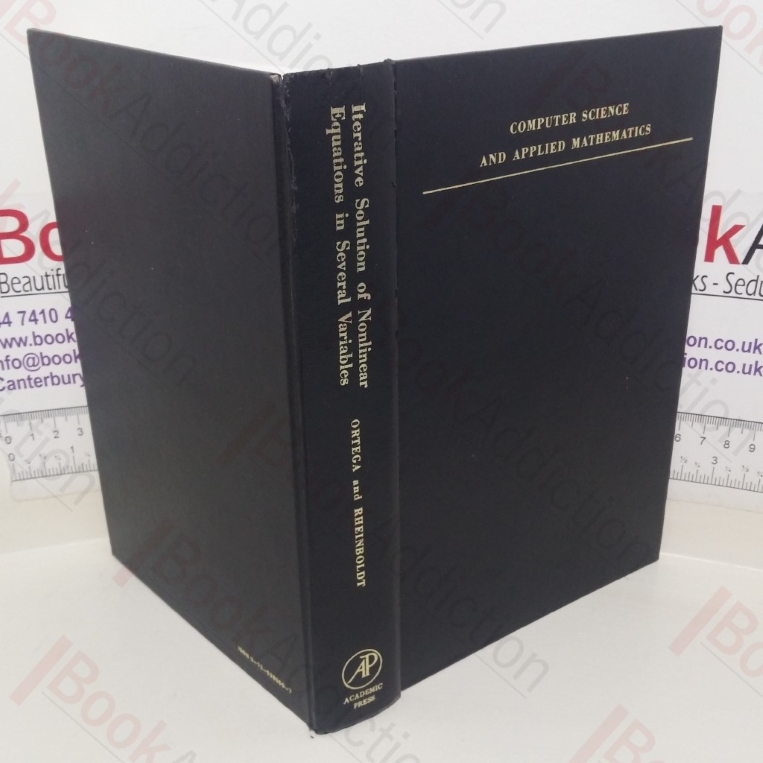 Iterative Solution of Nonlinear Equations in Several Variables