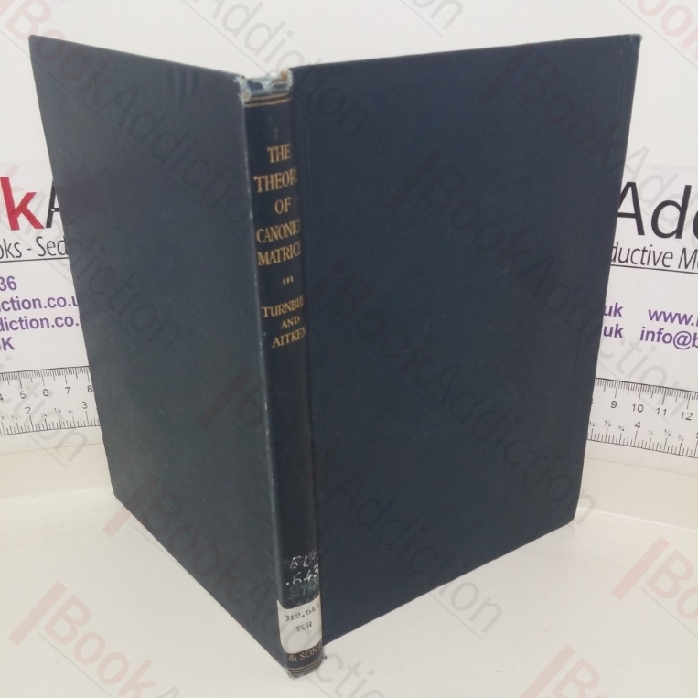 Introduction to the Theory of Canonical Matrices