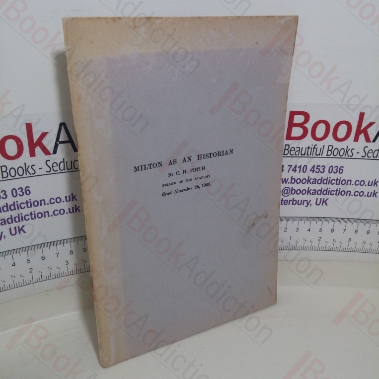 Milton as an Historian