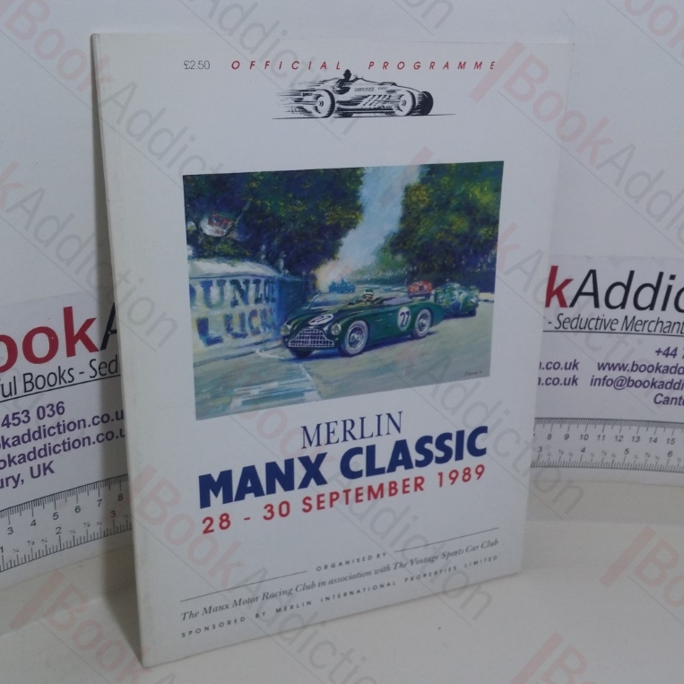 Merlin Manx Classic (Official Programme, 28-30 Sep 1989)