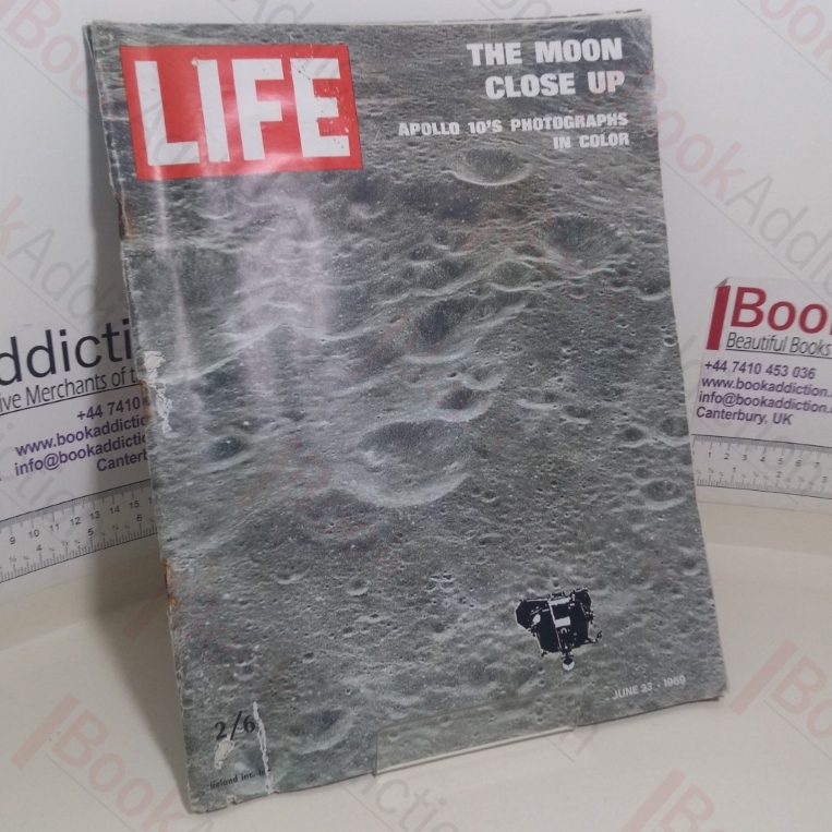 Life: The Moon Close Up - Apollo 10's Photographs in Colour (Vol. 26, No. 12, June 23, 1969)