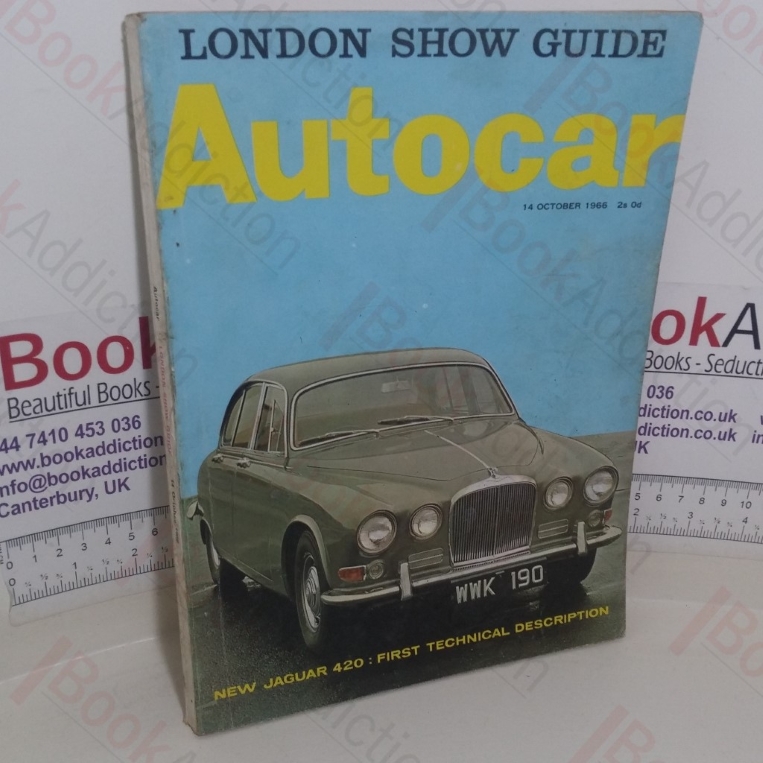 Autocar: 51st International Motor Show, Earls Court, 19-29 October 1966