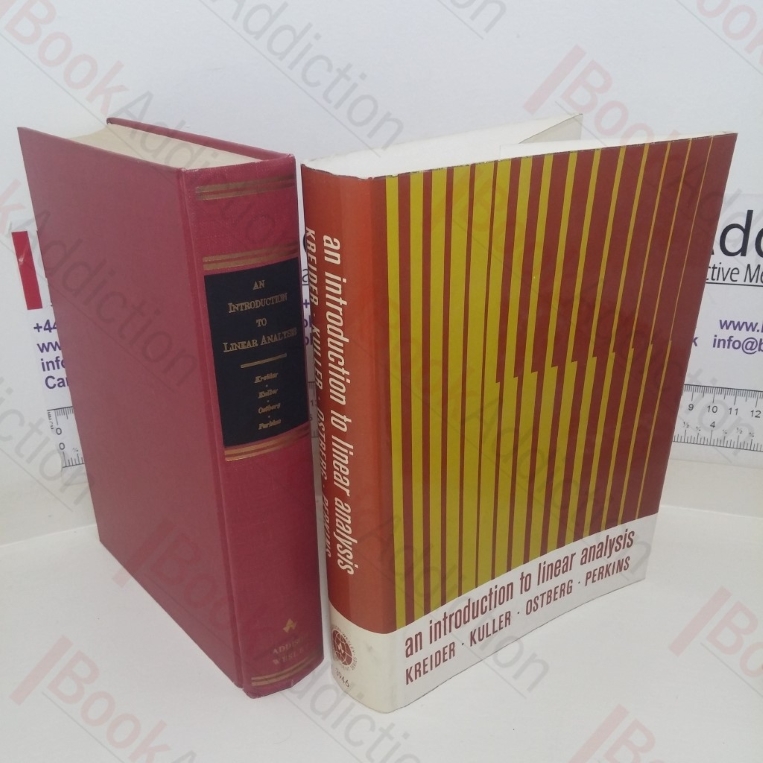 Introduction to Linear Analysis (World Student series)