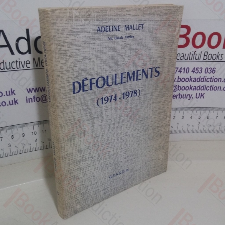 Défoulements (1974-1978) (Signed and Inscribed)