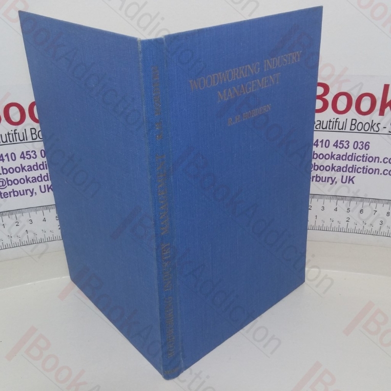 Woodworking Industry Management: Organisation, Estimating and Costing